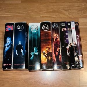 24 - Seasons 1-8 and Redemption DVDs